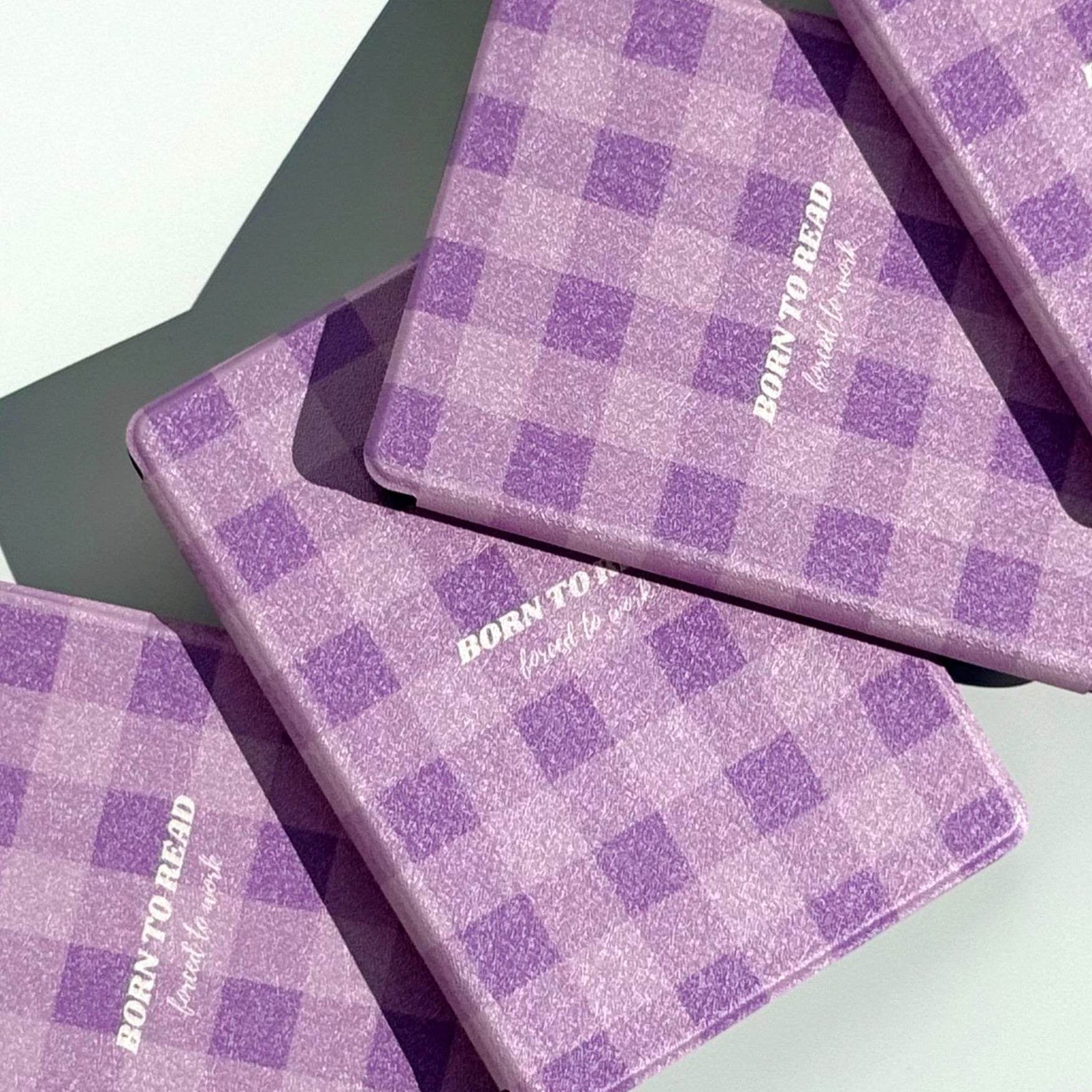 Decorative and lightweight kindle cover in purple