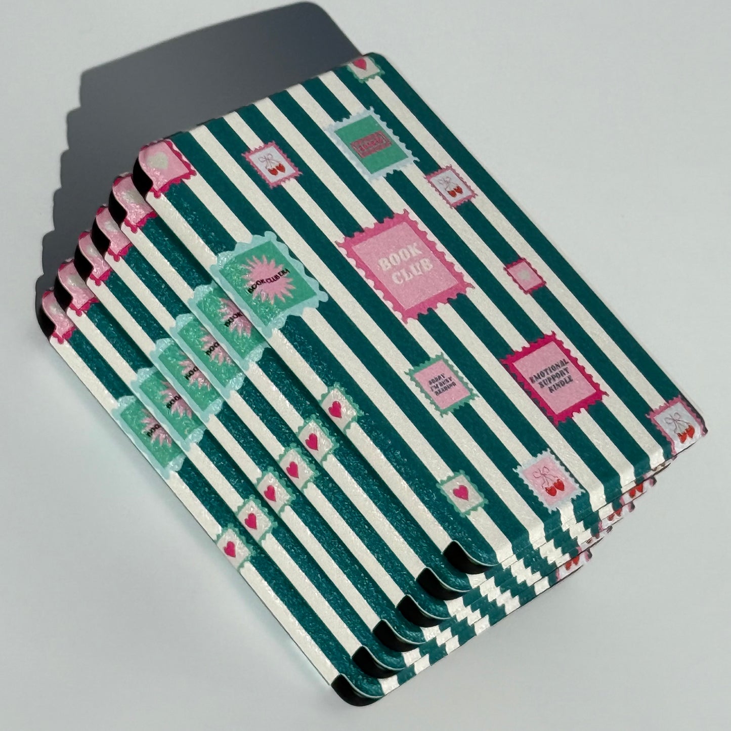 Cute pink kindle case with handstraps