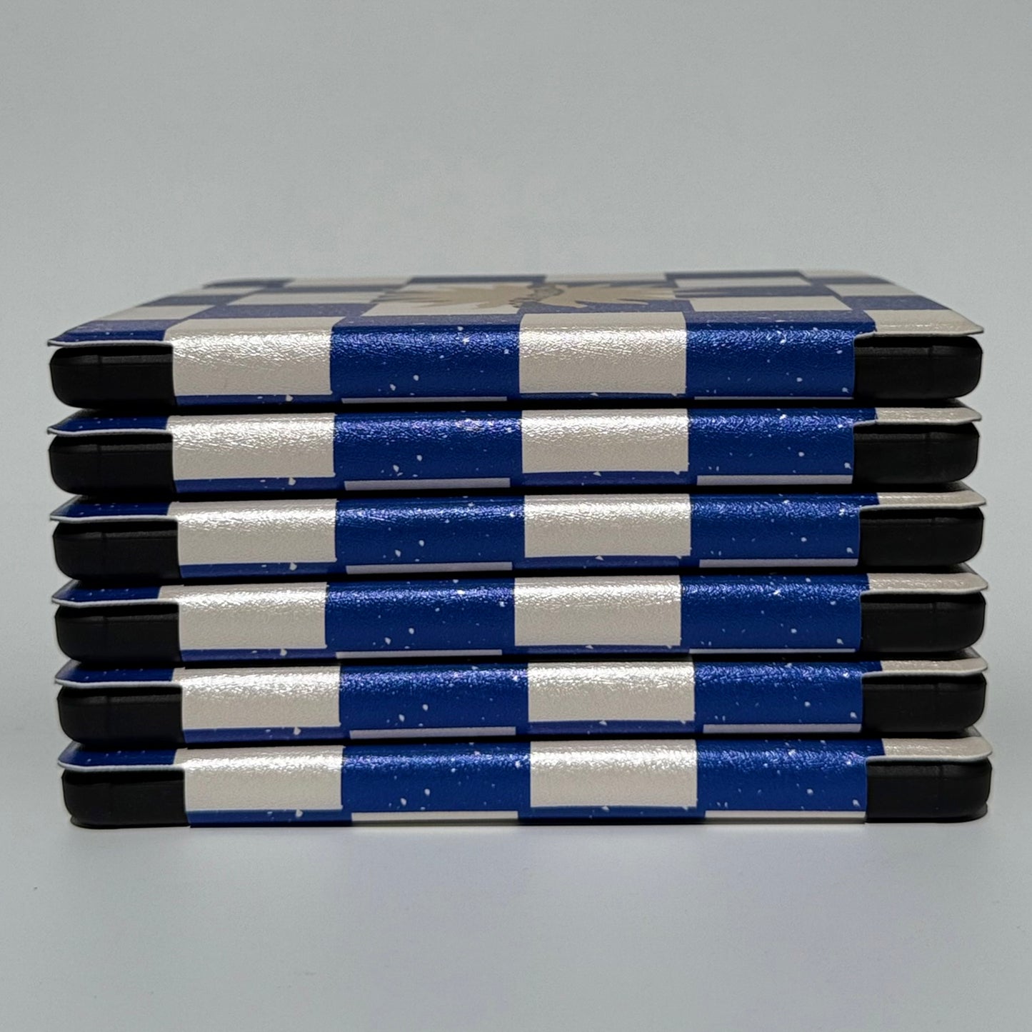 Blue Checkered Kobo Case for Libra with Book Club Slogan