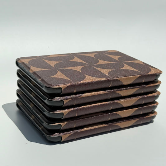 Stylish magnetic Kindle cover for Paperwhite with pattern finish
