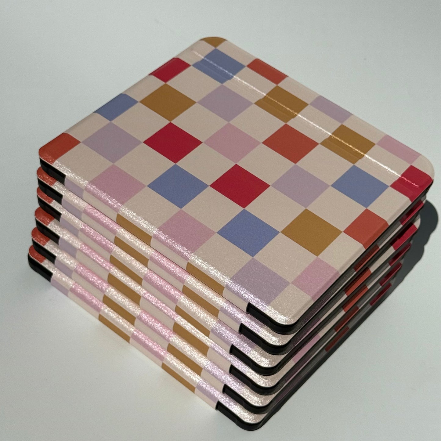 Shockproof Kobo Libra Cover with Check Design for Bookish Girls