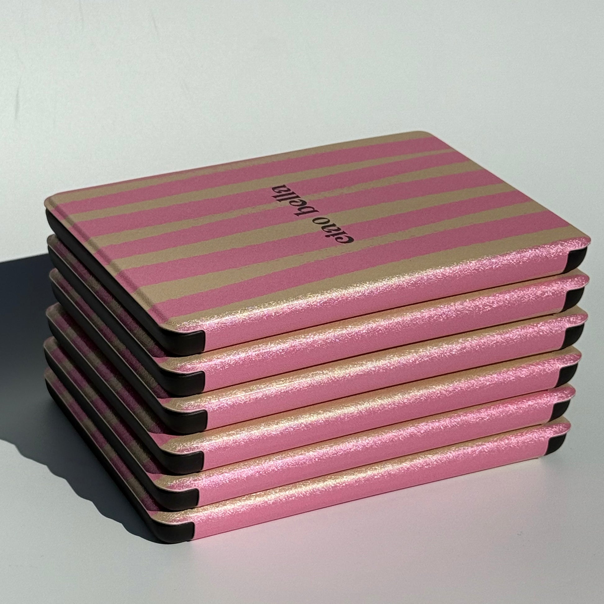 Pink and Gold durable kindle case for 12th gen