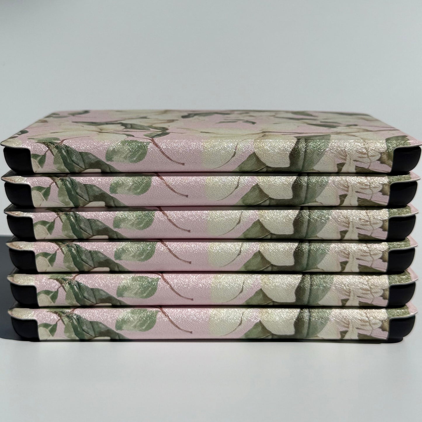 Pink Kindle Cover designed in Australia with floral pattern and hand strap
