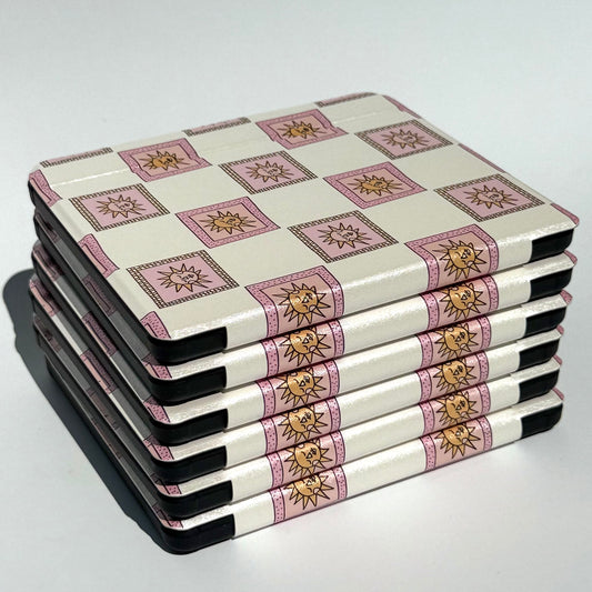 Golden Hour Kobo Case with cute pink pattern