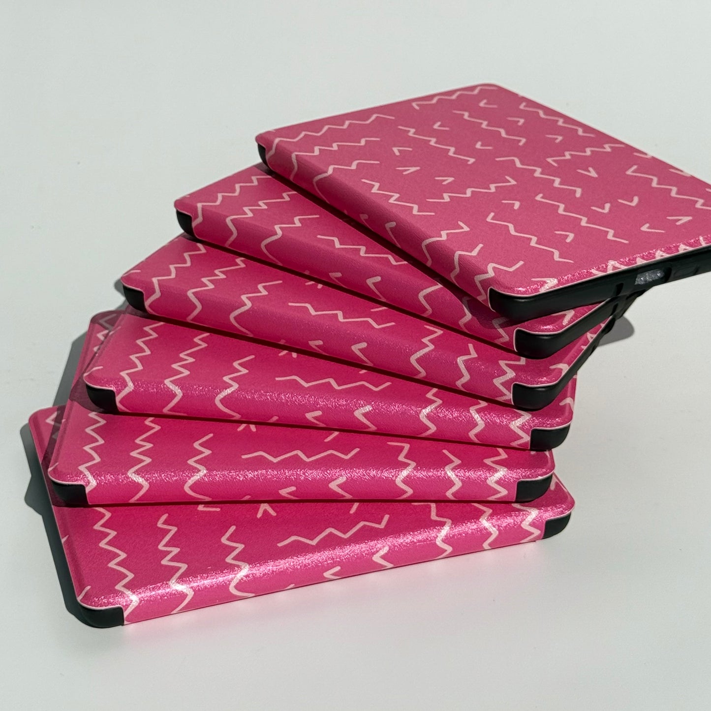 Pink kindle cover for 12th gen with magnetic flip cover