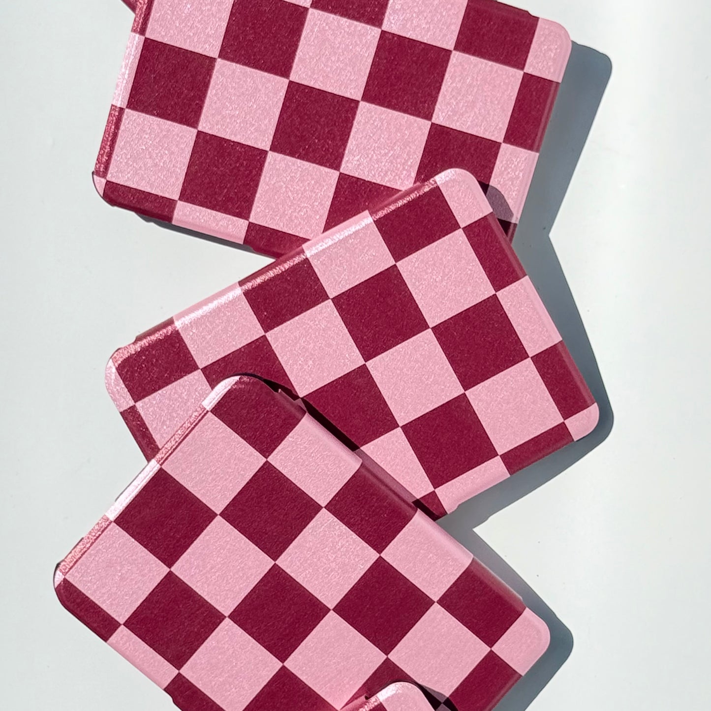 Lightweight cute kobo Libra case with check pattern