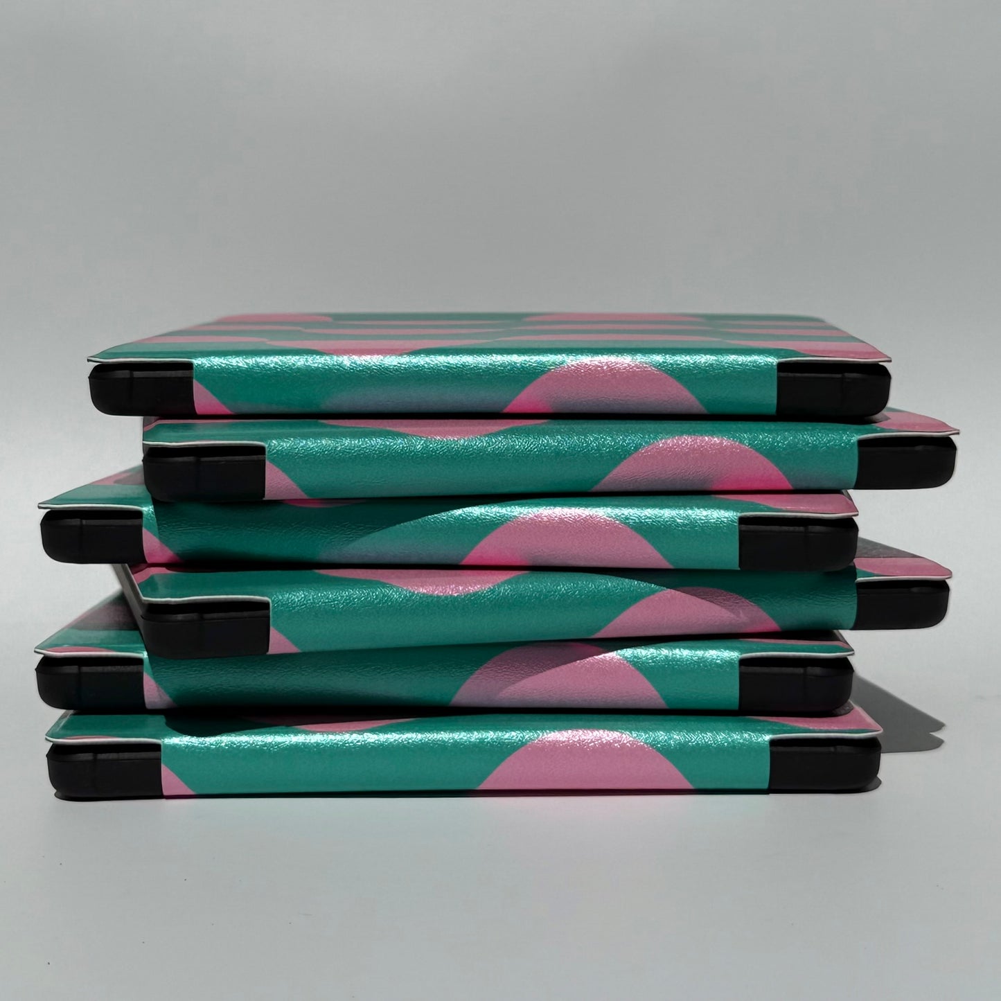 Pink Crescent Kobo Case with stylish pattern for libra