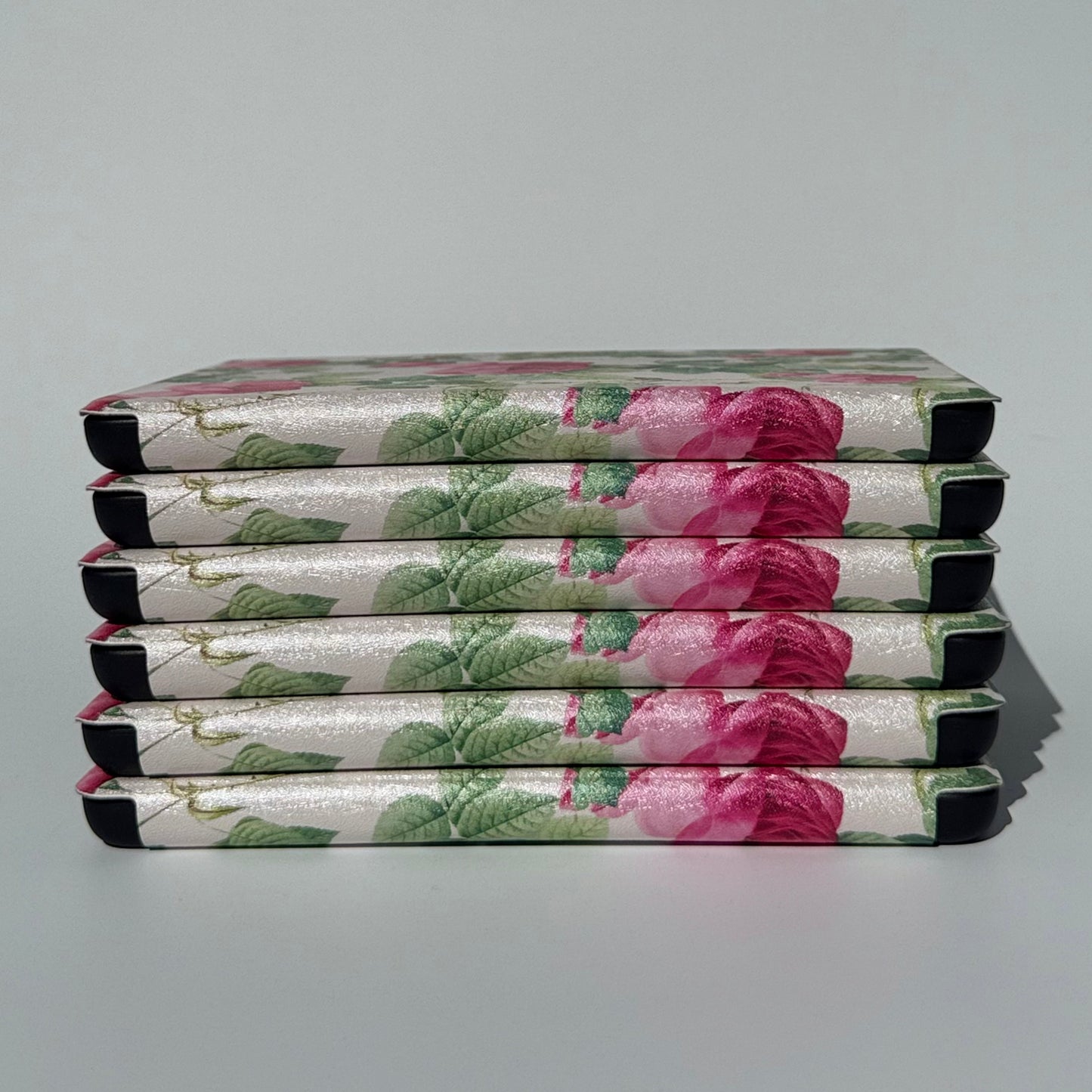kindle case with pink pattern for paperwhite with magnet function
