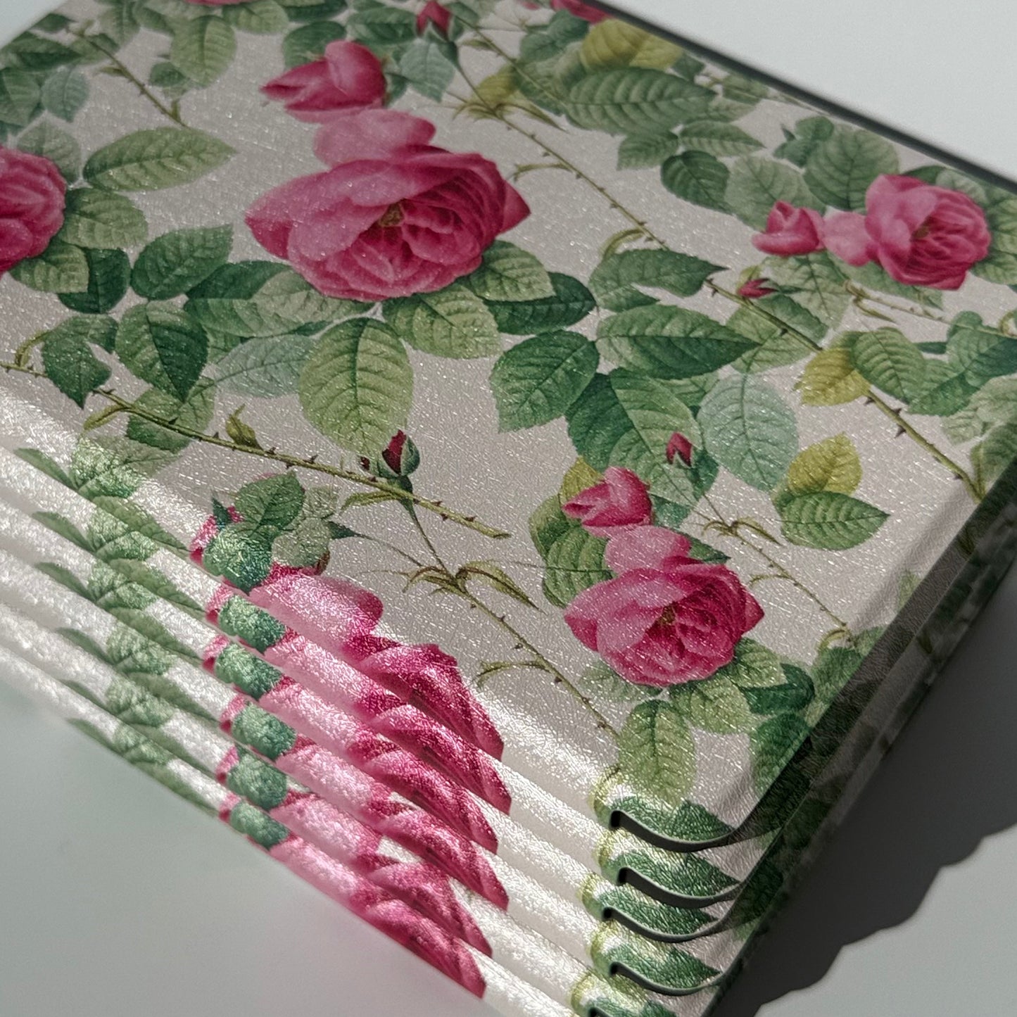 kindle case with rose design with lightweight feature for 12th gen