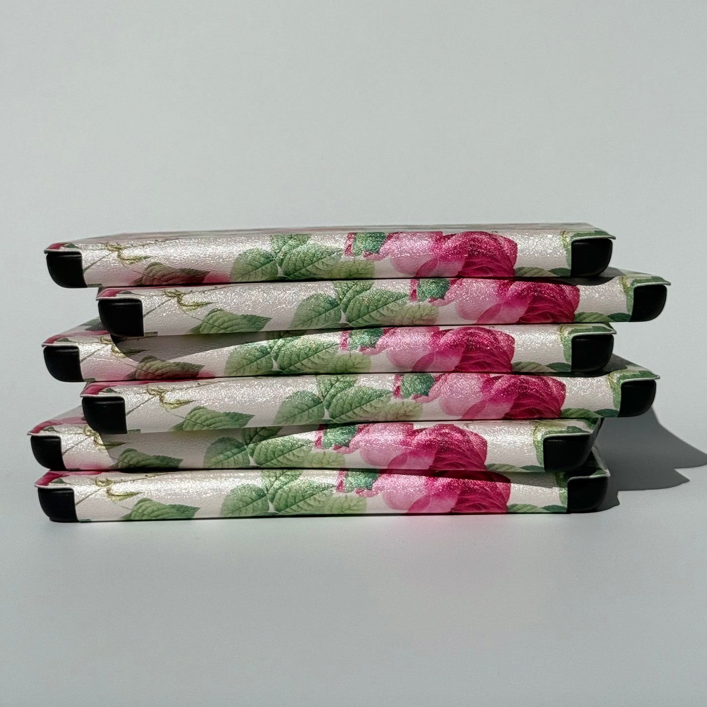 pink stylish kindle cover with floral print for colorsoft