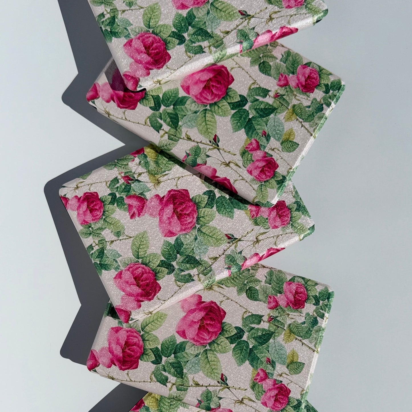 kindle cases with rose print for paperwhite with auto sleep function