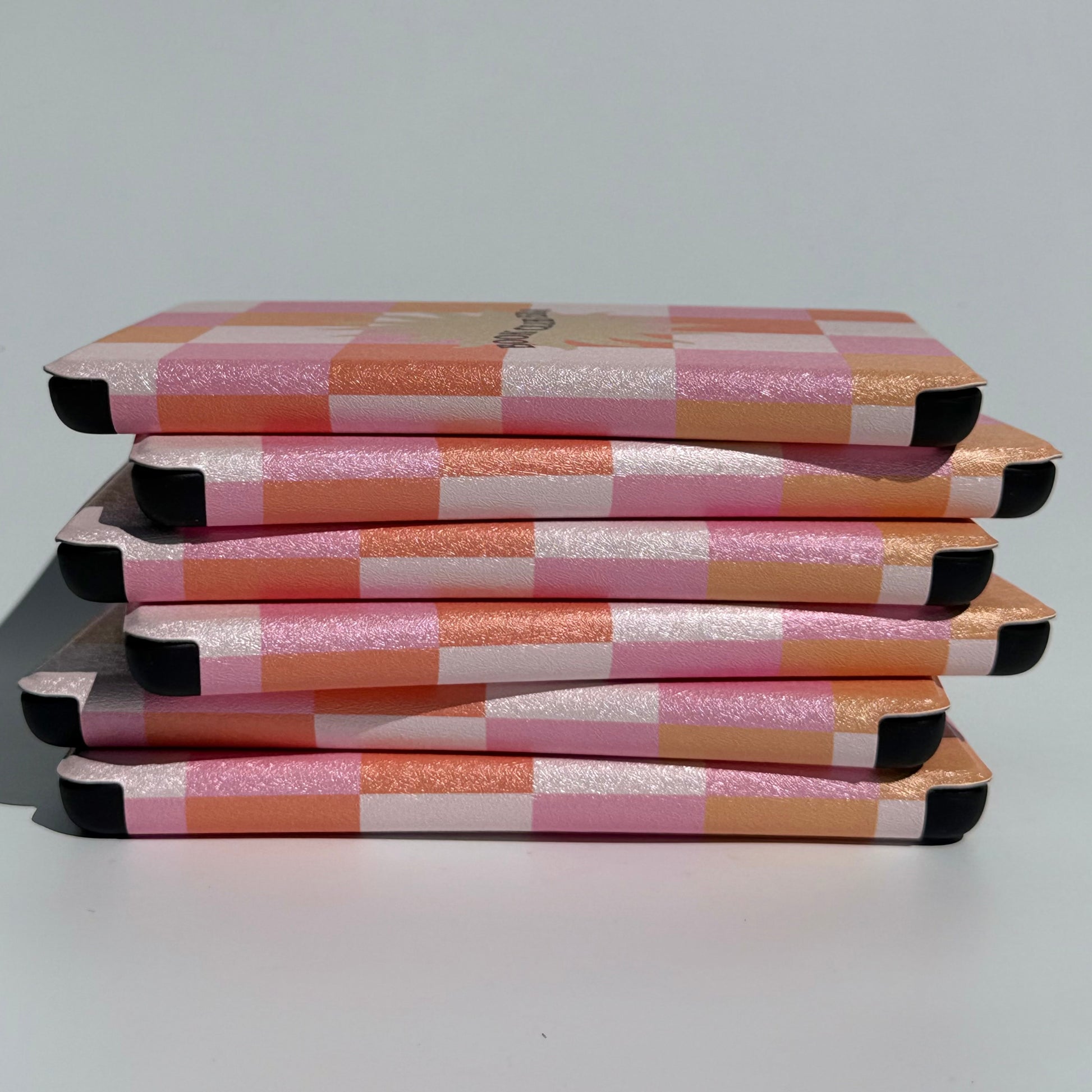 pink kindle case Australia with check pattern and durable shell