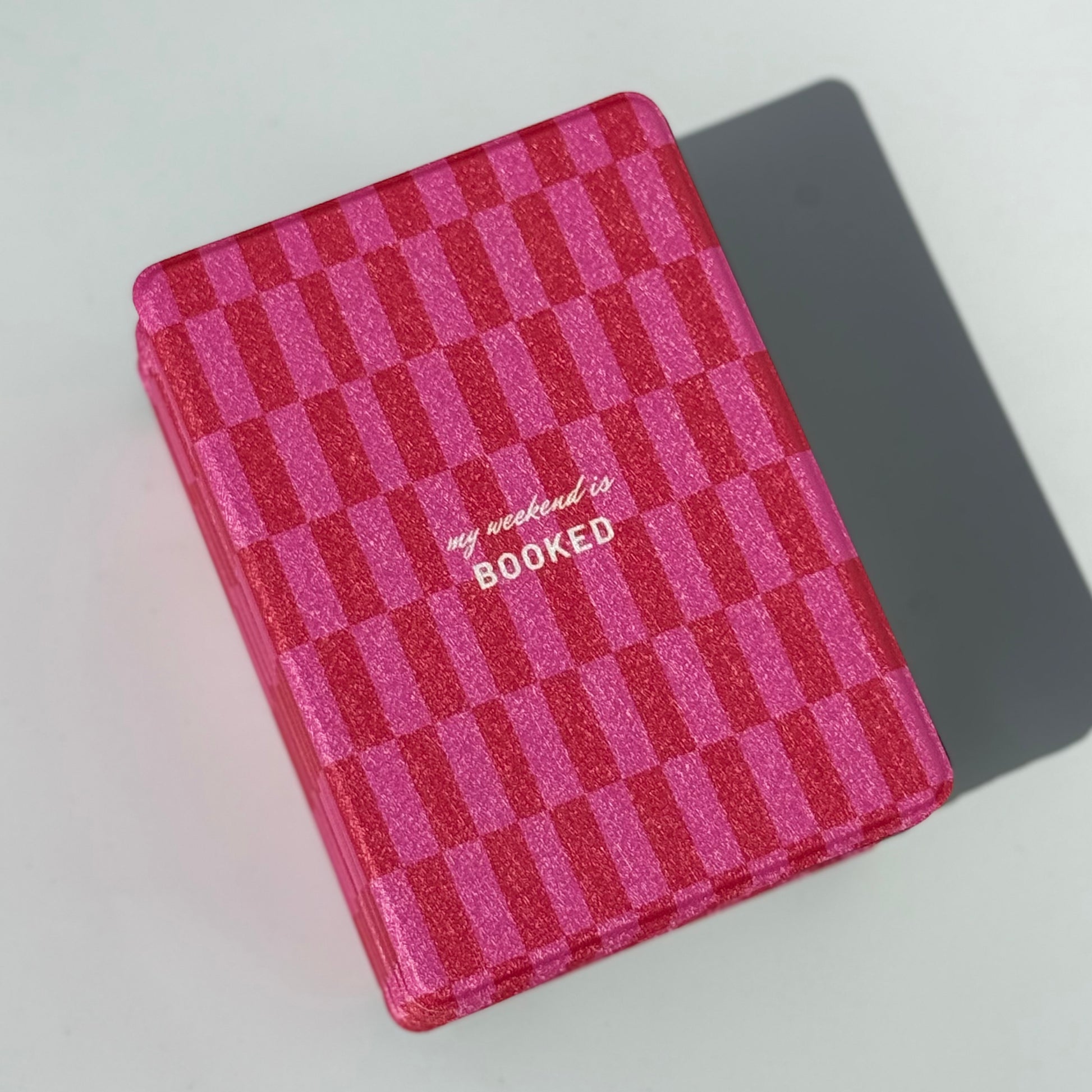 Booked pink kindle case for paperwhite with chic pattern