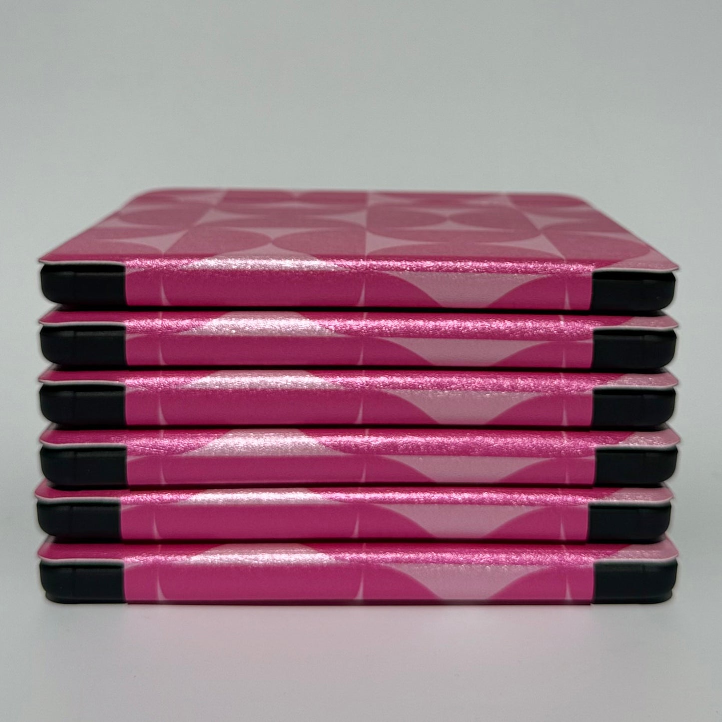 pink crescent kobo case with hand strap and magnet features