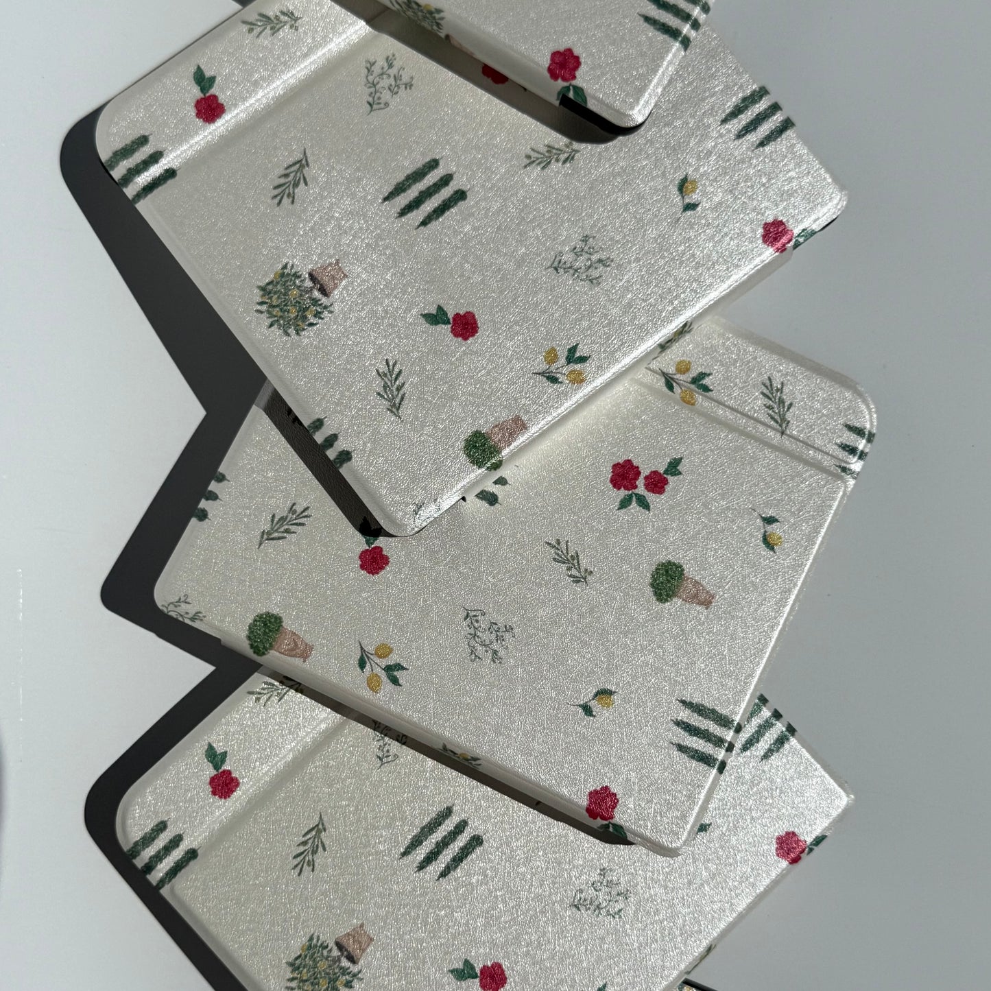Italian style summer kobo libra case with floral pattern and magnet