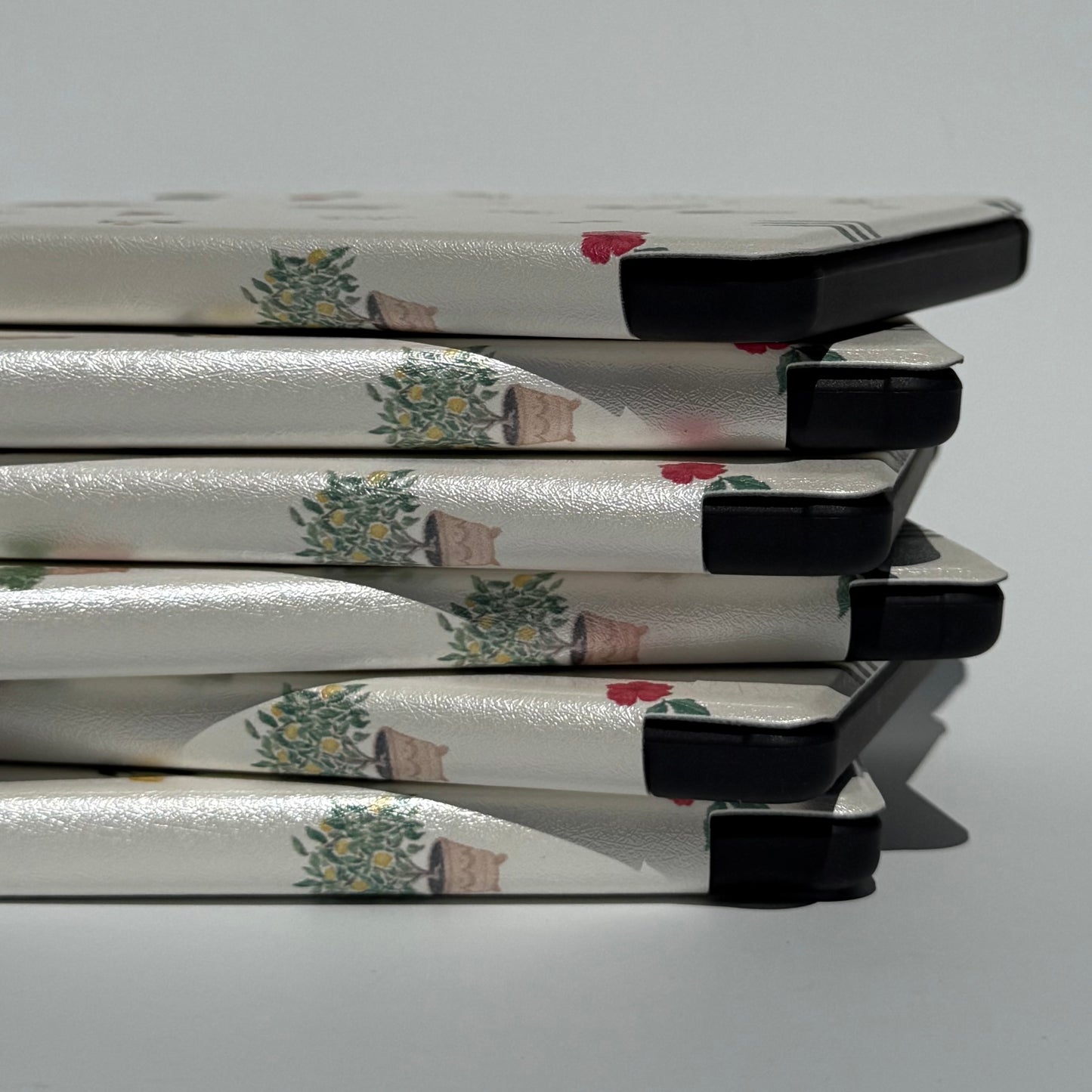 floral kobo libra case with European design in leather
