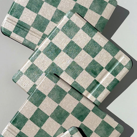 Kobo case with check pattern designed in Australia shipping worldwide