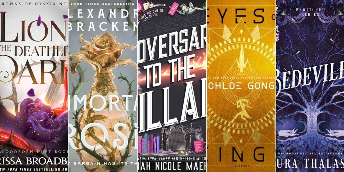 August 2026 new book releases: five of the month's biggest covers