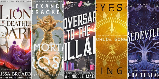 August 2026 new book releases: five of the month's biggest covers