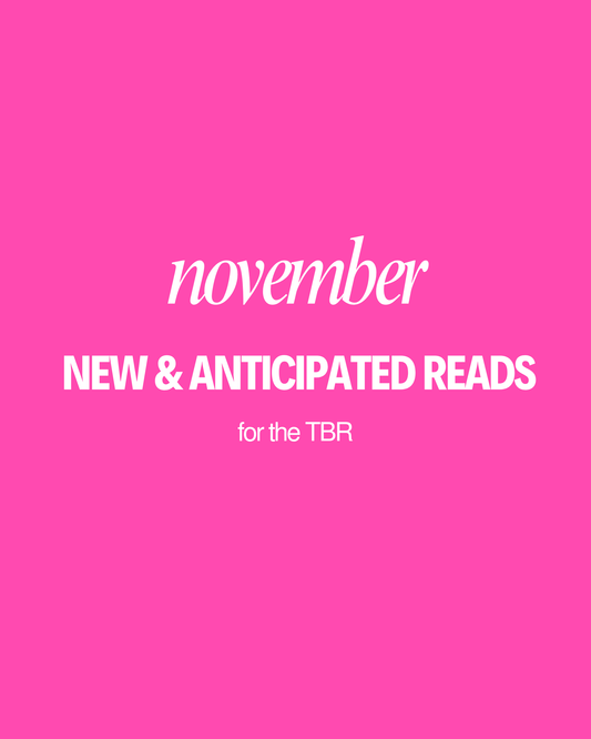November New & Anticipated Reads
