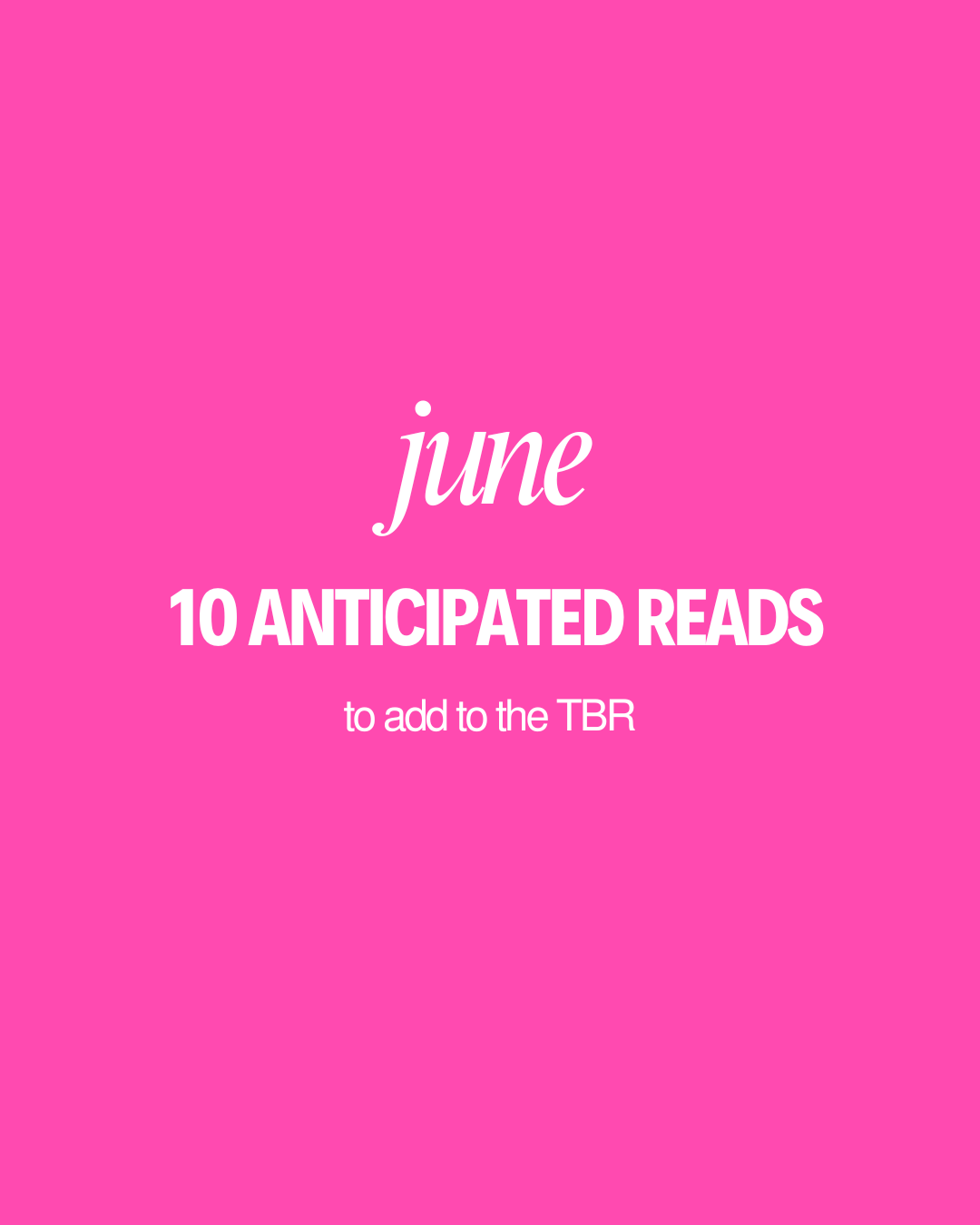 Ten Most Anticipated Reads for Kindle 2025