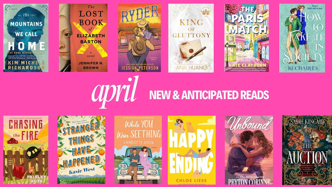 April 2026 new book releases TBR guide — Case Society Co