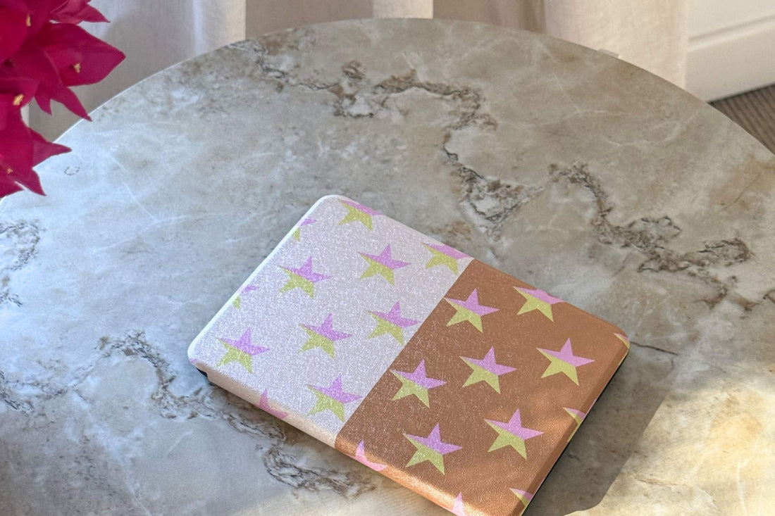 Aesthetic Kindle case with hand strap by Case Society Co Australia