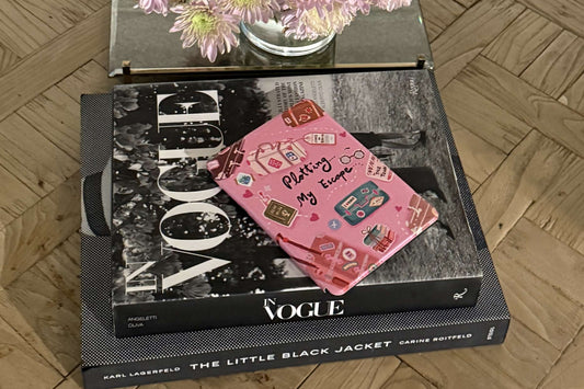 Kindle case by Case Society Co in a cosy winter reading nook Australia