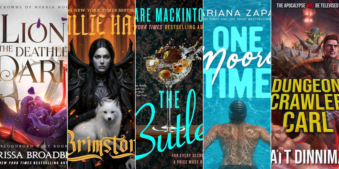 Five books trending on Kindle Unlimited in October 2026, from Case Society Co