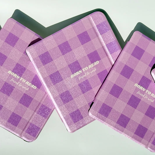 Purple kobo case with handstrap