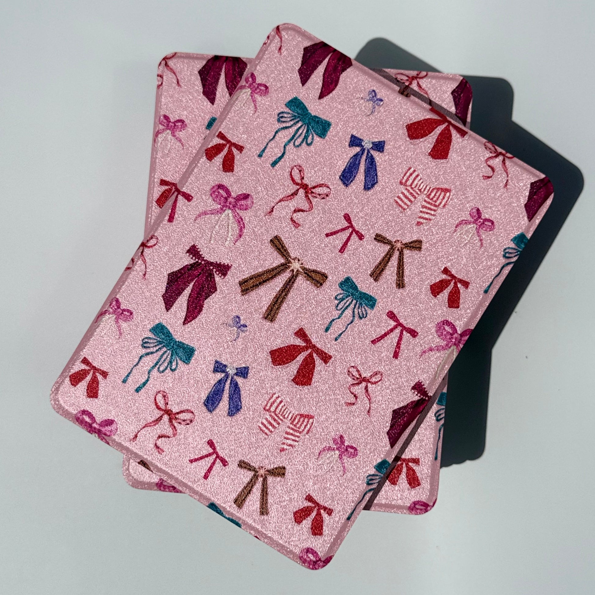 Bound in bows kindle case australia with pink patterned bows