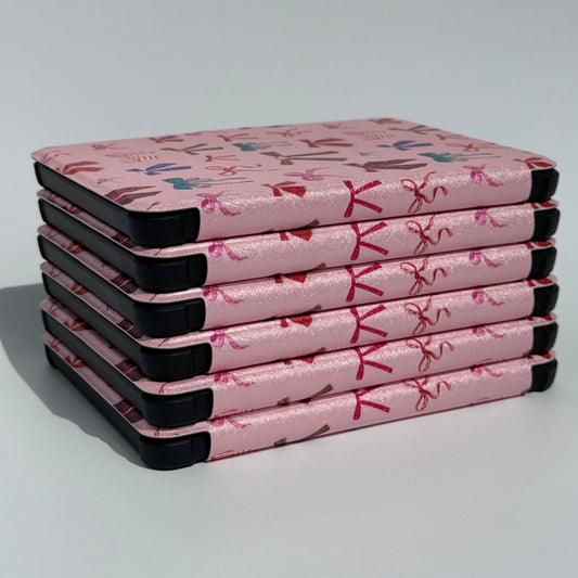 Stack of pink kobo libra cases in Australia