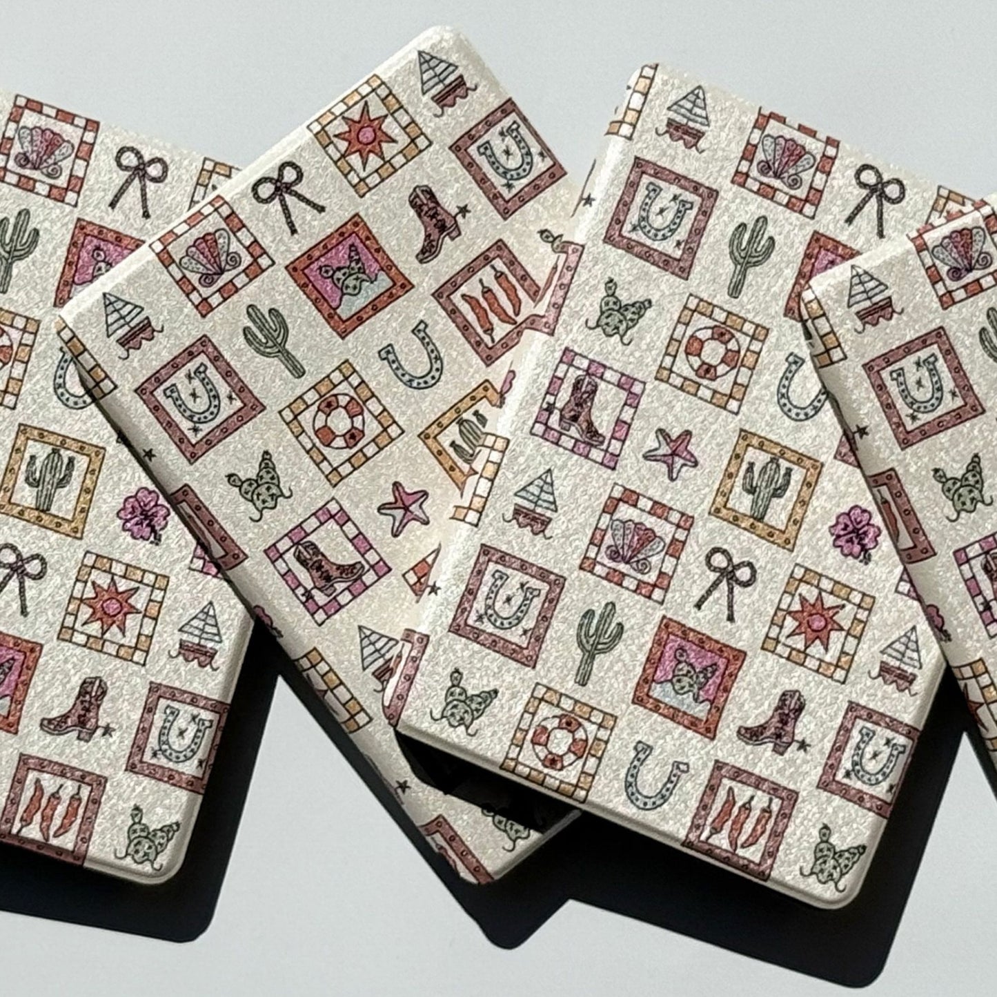 Coastal Cowgirl Kindle case patterned cover for Kindle