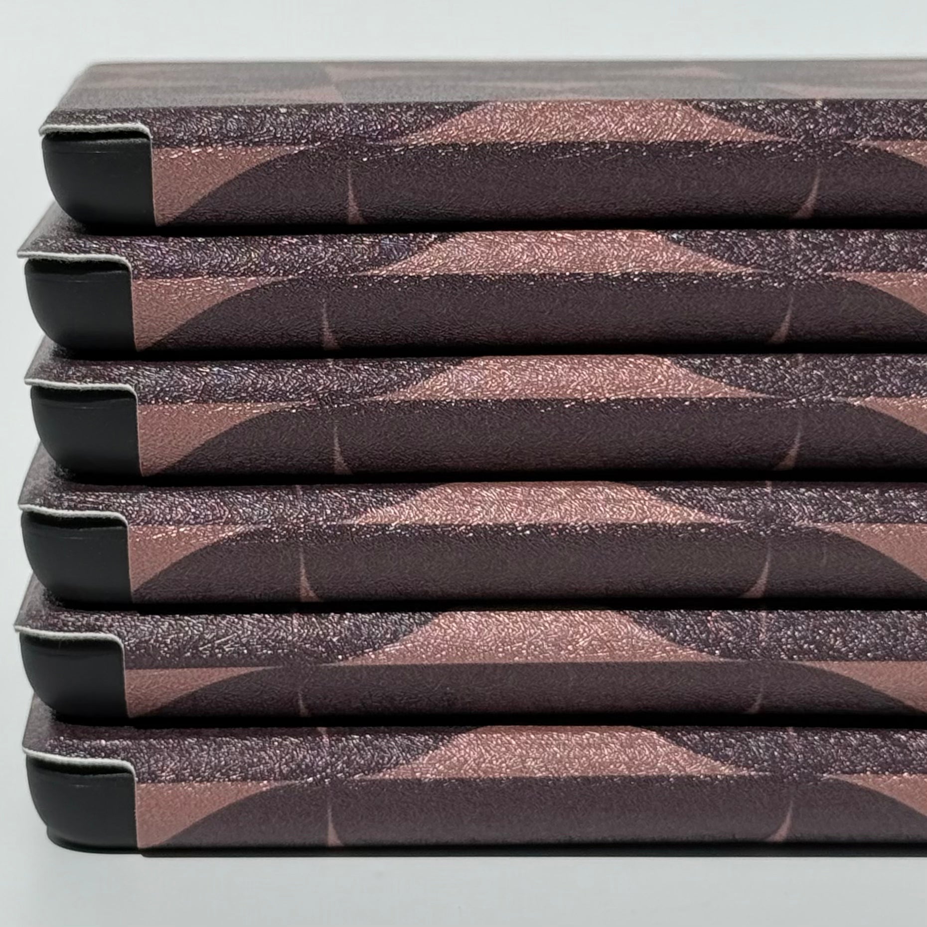 Case Society Choc Chip Kindle Case - up close view of stack