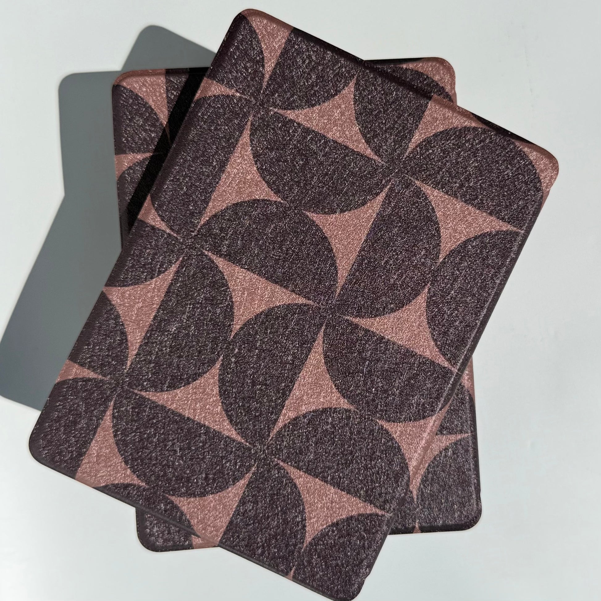 Case Society Choc Chip Kindle Case view from above of front