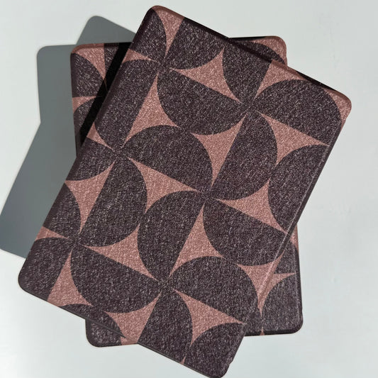 Case Society Choc Chip Kindle Case view from above of front