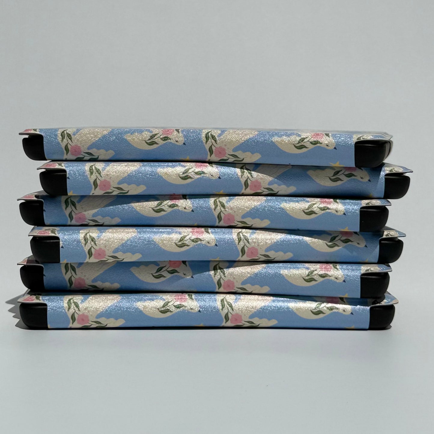 Dove kindle cover with floral pattern for paperwhite and colorsoft