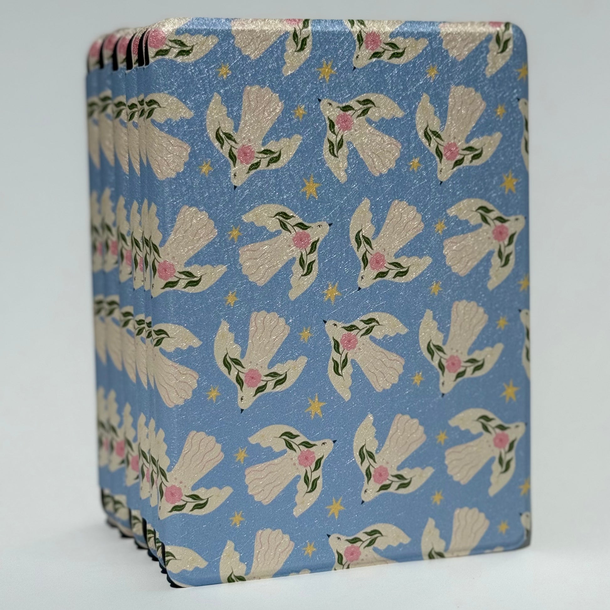 Floral dove cute kindle case with flip cover for colorsoft