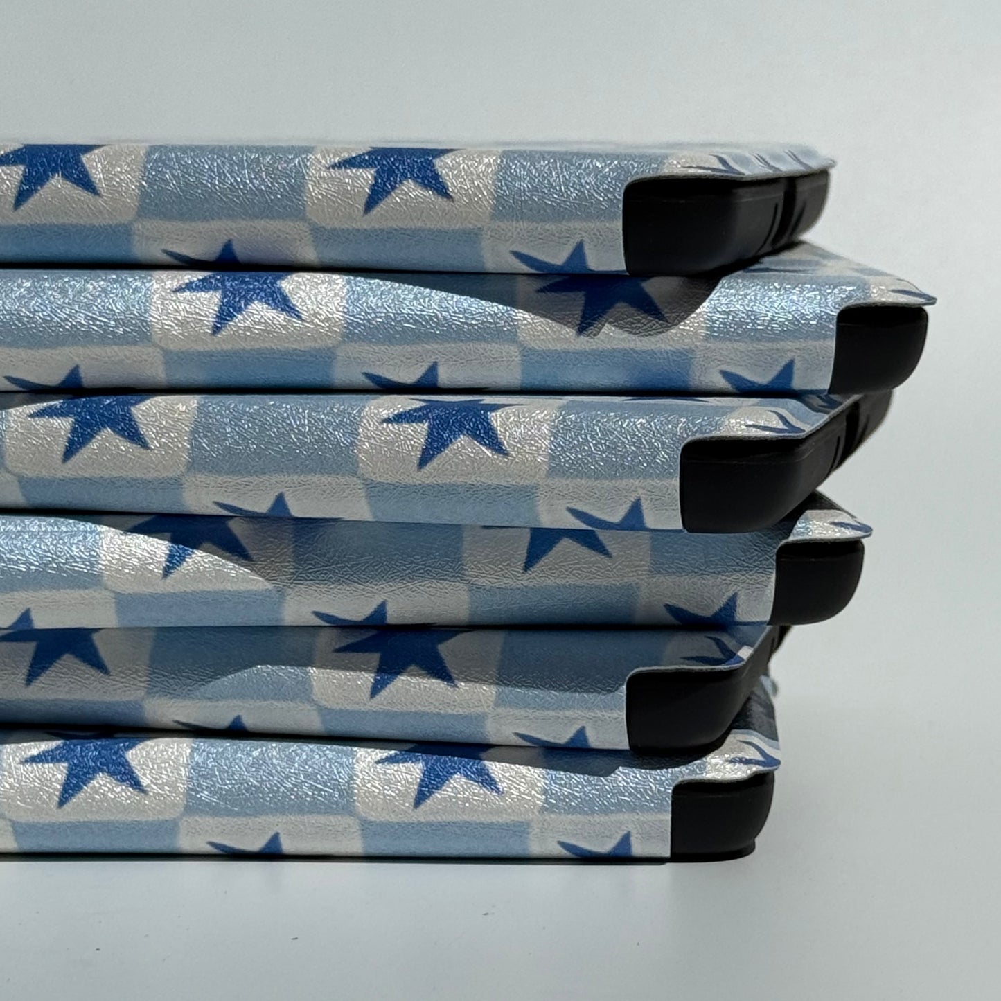 Blue star kindle case side image