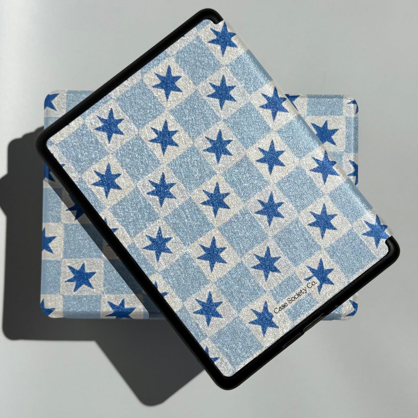 falling stars kindle case back image