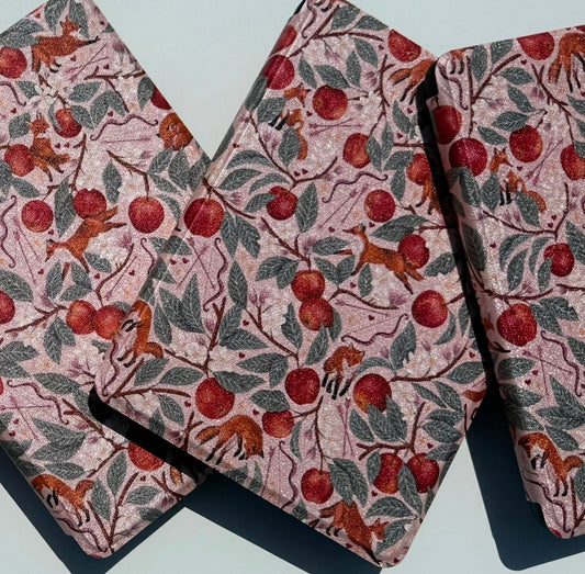 Once upon a time kindle case with fox pattern