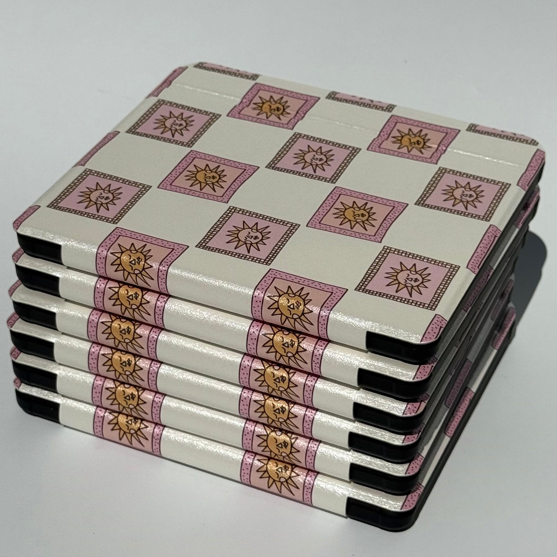 Cute Kobo Libra Case with pink pattern