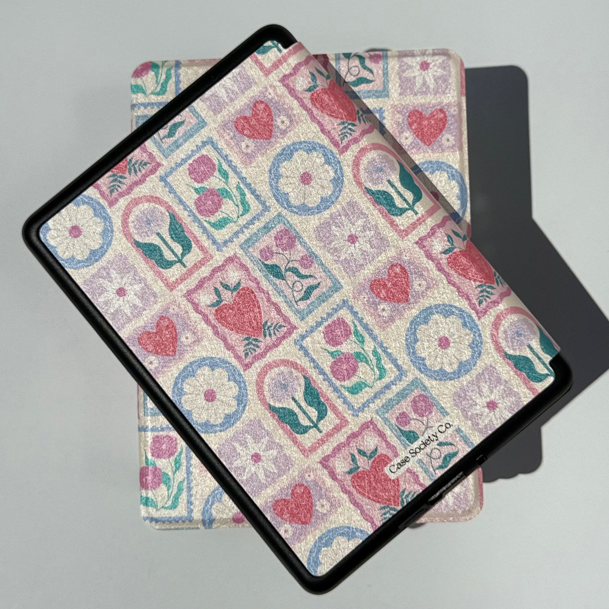 cute kindle case with pink floral pattern in australia