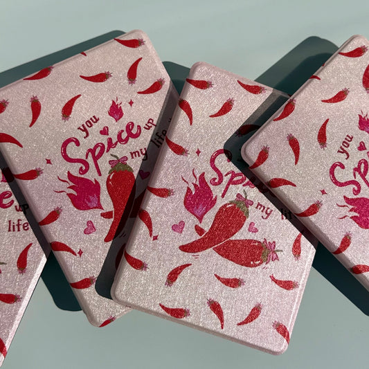 Kindle paperwhite case for mood readers with chilli design