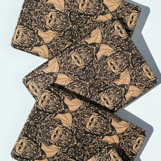 ACOTAR kindle case with hand strap and back magnet