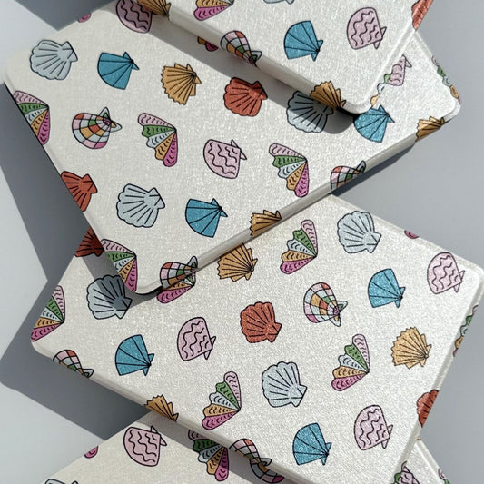 Pastel seashell aesthetic Kindle case for Kindle Paperwhite