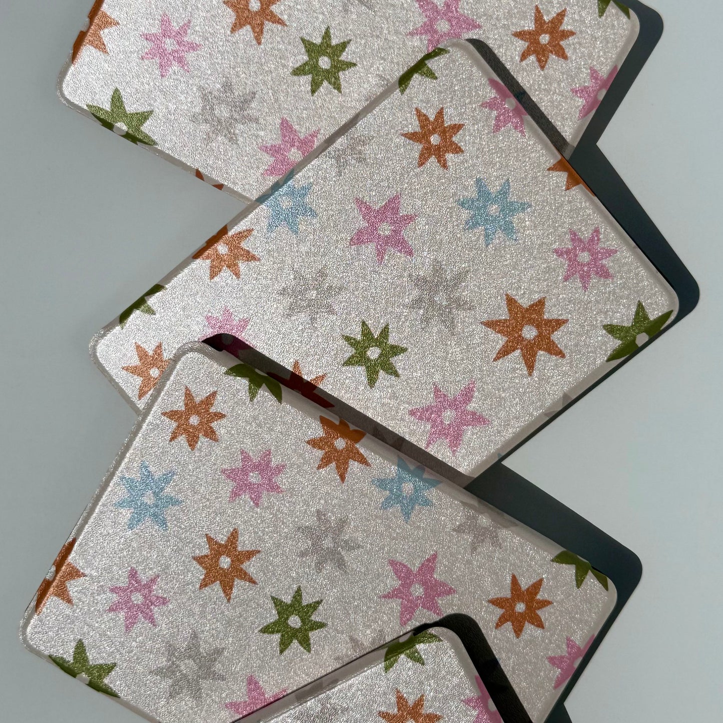Set of floral kindle cases 