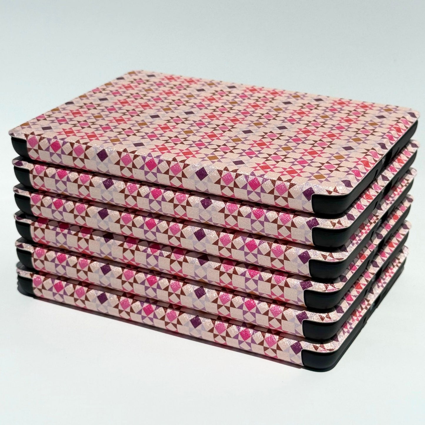 Pink Kindle case for Kindle Paperwhite with woven-style design