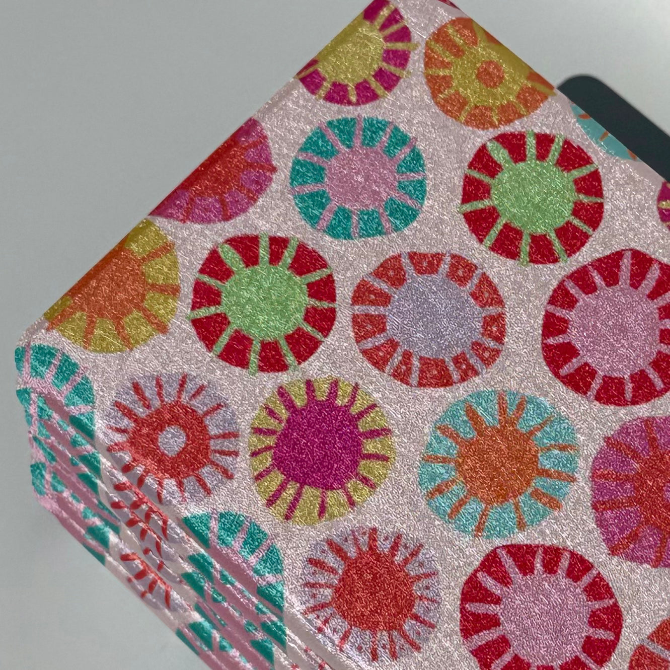 Sun Kissed Kindle Case - up close front view