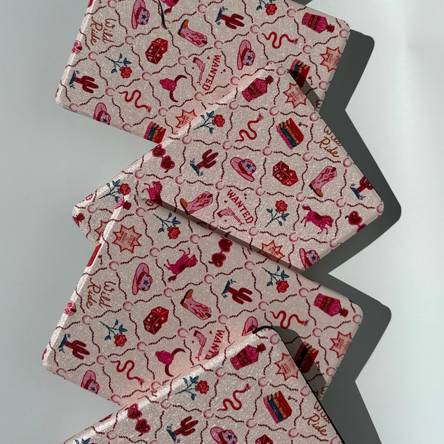 wild ride kindle case with cowboy print